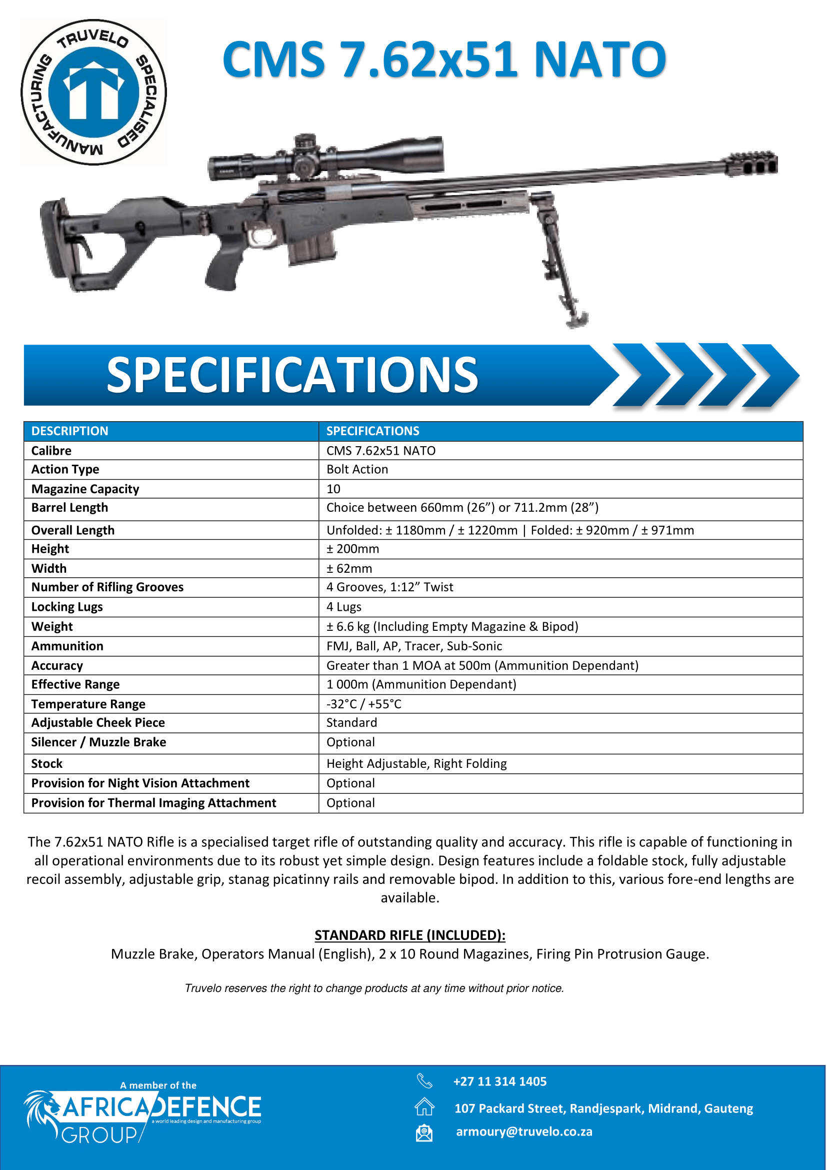 Cms 7 62x51mm truvelo